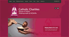 Desktop Screenshot of catholiccharitiesnwo.org